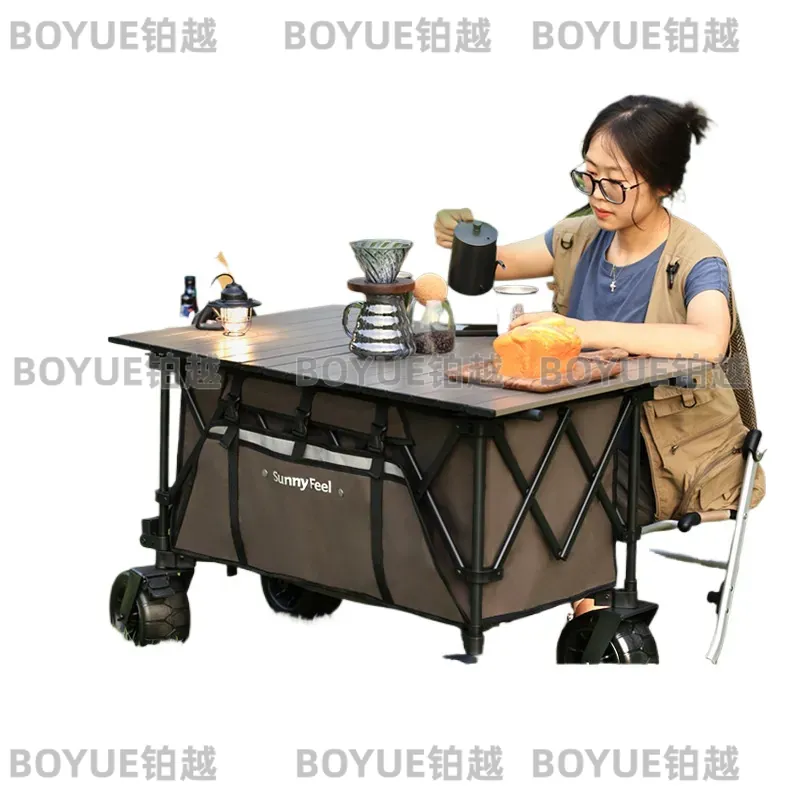 SunnyFeel Mountain Cave Outdoo - Outdoor Camping Trolley ulasan dan harga