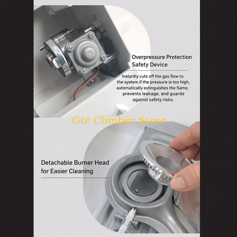 Q84C Single Burners Camp Stove - Outdoor Camping Meals ulasan dan harga