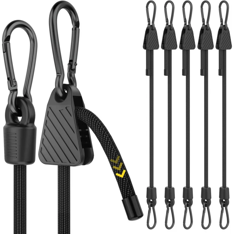 1-6PCS Adjustable Bungee Cord  - Outdoor Camping Extension Cord ulasan dan harga