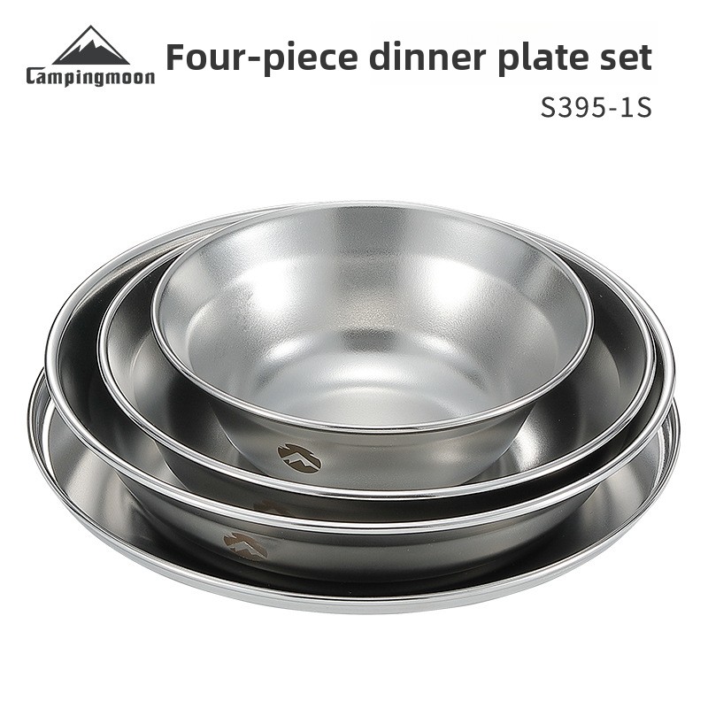 CAMPINGMOON Utensil Set 304 St - Outdoor Camping Meals ulasan dan harga