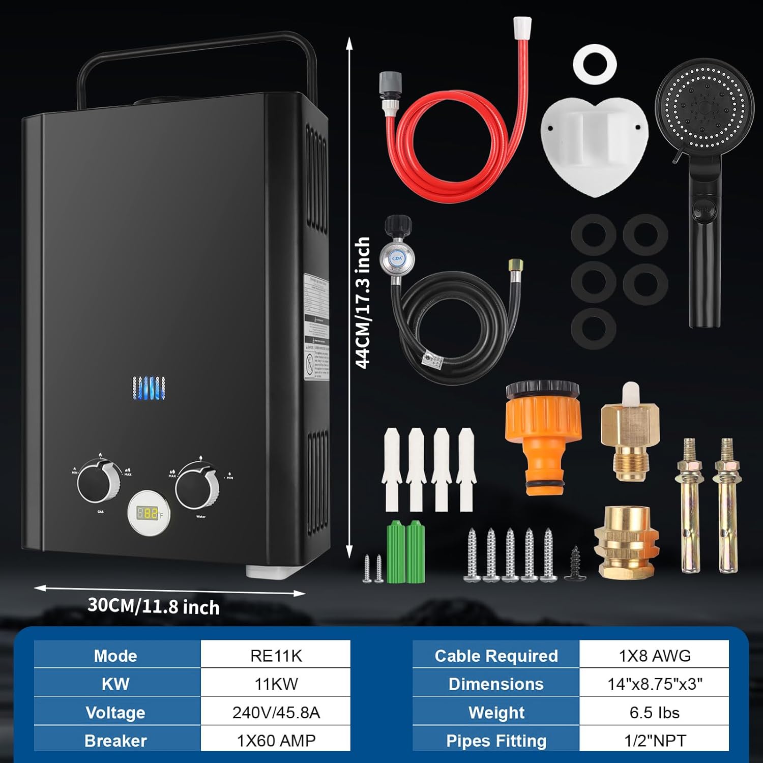 Tankless Water Heater Propane, - Outdoor Camping Heater ulasan dan harga