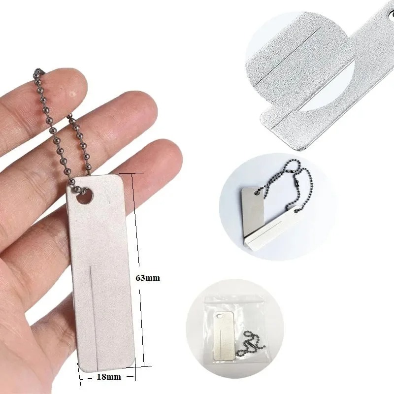 Portable Diamond Fishing Hook  - Outdoor Camping Knife ulasan dan harga