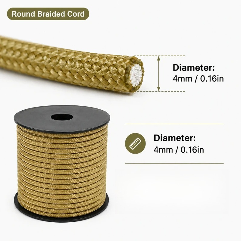 30/50/100M 4mm 550 Paracord Ro - Outdoor Camping Extension Cord ulasan dan harga