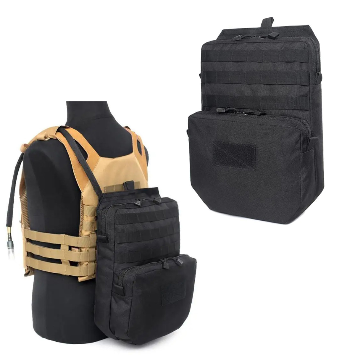 Outdoor Molle Bag Camping Hydr - Outdoor Camping Vest ulasan dan harga