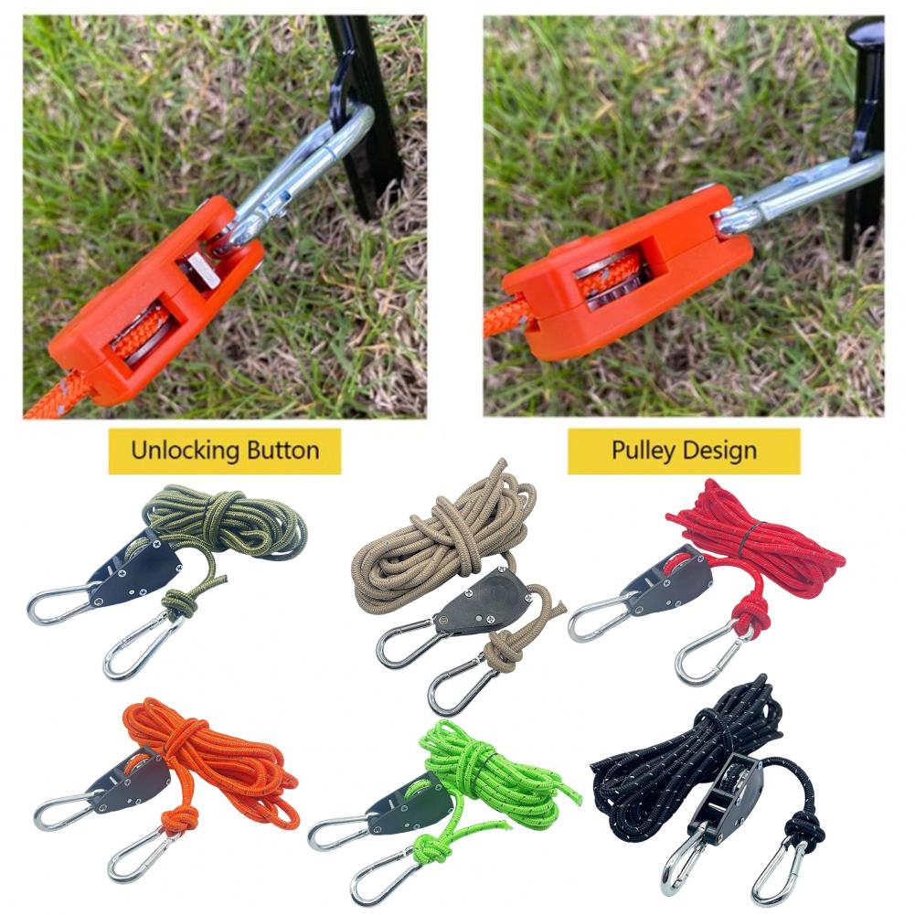 Canopy Rope Tightener Heavy Du - Outdoor Camping Extension Cord ulasan dan harga