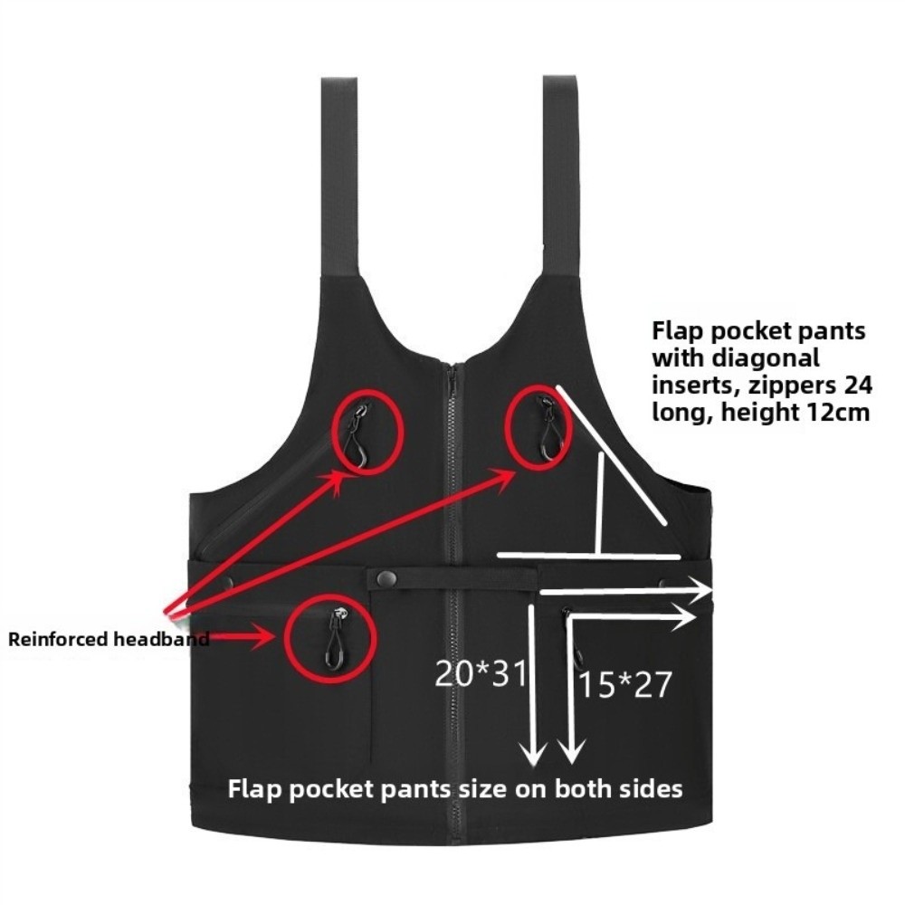Variable Design Multifunctiona - Outdoor Camping Vest ulasan dan harga