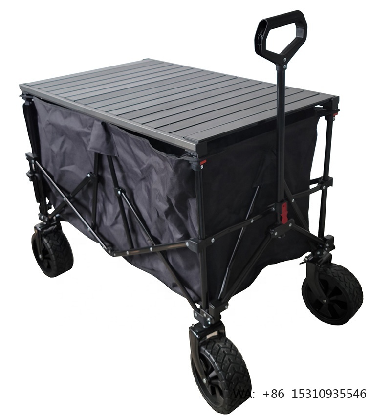 ODM Wholesale Folding Wagon wi - Outdoor Camping Trolley ulasan dan harga